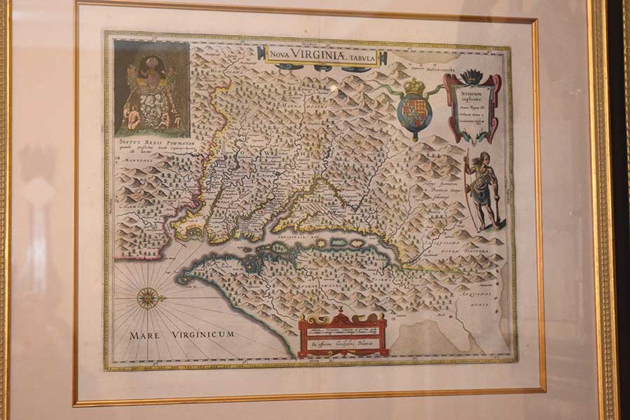 1667 Map of Virginia
