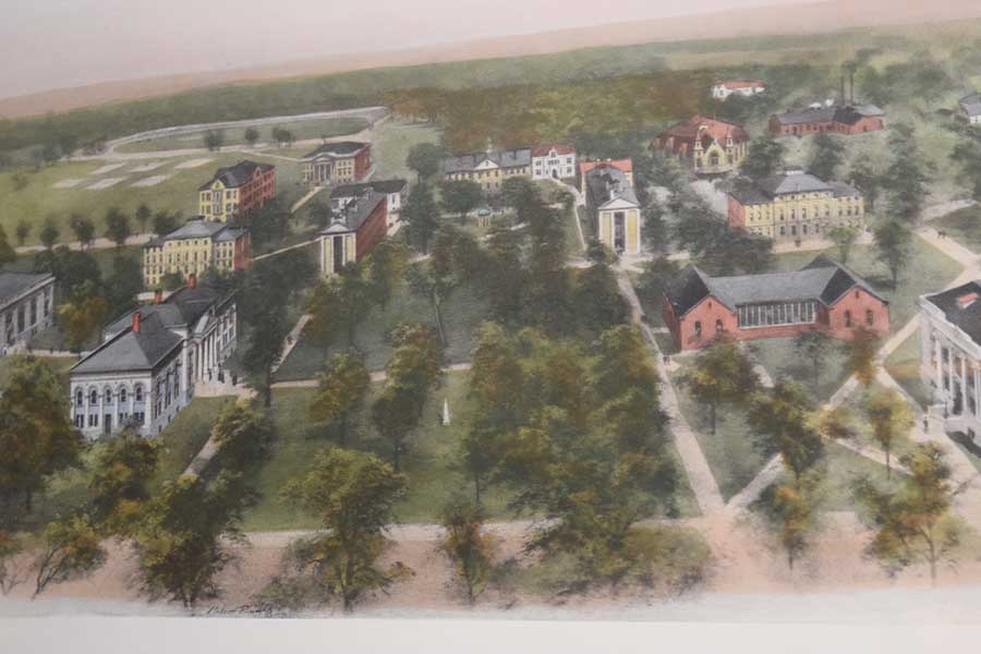 1910 Engraving of UNC
