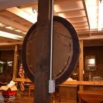 Oval Gold Leaf Mirror