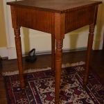 Tiger Maple One Drawer End Table