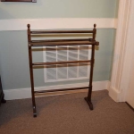 Walnut Towel Rack