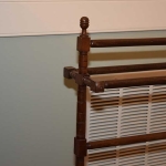 Walnut Towel Rack
