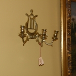 A Pair of Solid Brass wall Sconces