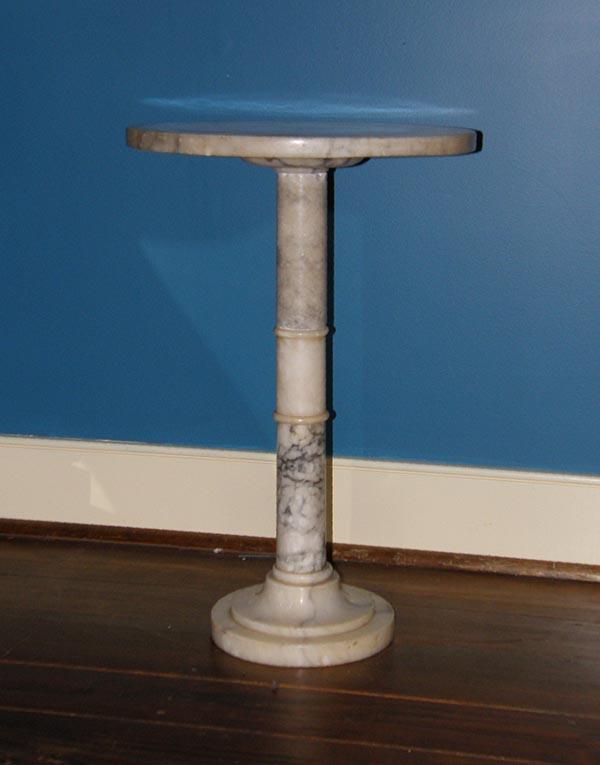 Alabaster Candle or Plant Stand