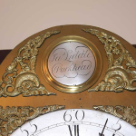 Brass Dial Tall Case Clock