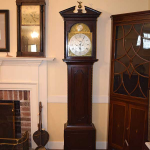 Brass Dial Tall Case Clock