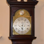 Brass Dial Tall Case Clock