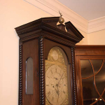 Brass Dial Tall Case Clock
