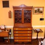 Butler’s Secretary with Bird’s Eye Maple Accents