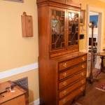Butler’s Secretary with Bird’s Eye Maple Accents