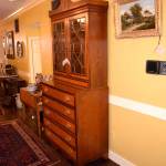 Butler’s Secretary with Bird’s Eye Maple Accents