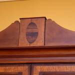 Butler’s Secretary with Bird’s Eye Maple Accents