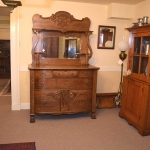 Carved Oak Sideboard