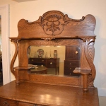Carved Oak Sideboard