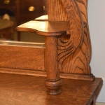 Carved Oak Sideboard