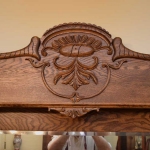 Carved Oak Sideboard