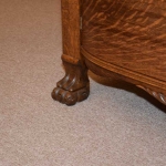 Carved Oak Sideboard