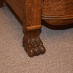 Carved Oak Sideboard