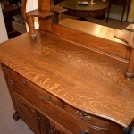Carved Oak Sideboard