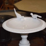 Cast Iron Bird Bath