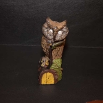 Cast Iron Owl Bank