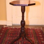 Cherry and Bird\'s Eye Maple Candle Stand