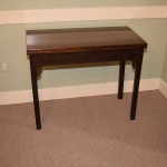 Chinese Chippendale Card Table