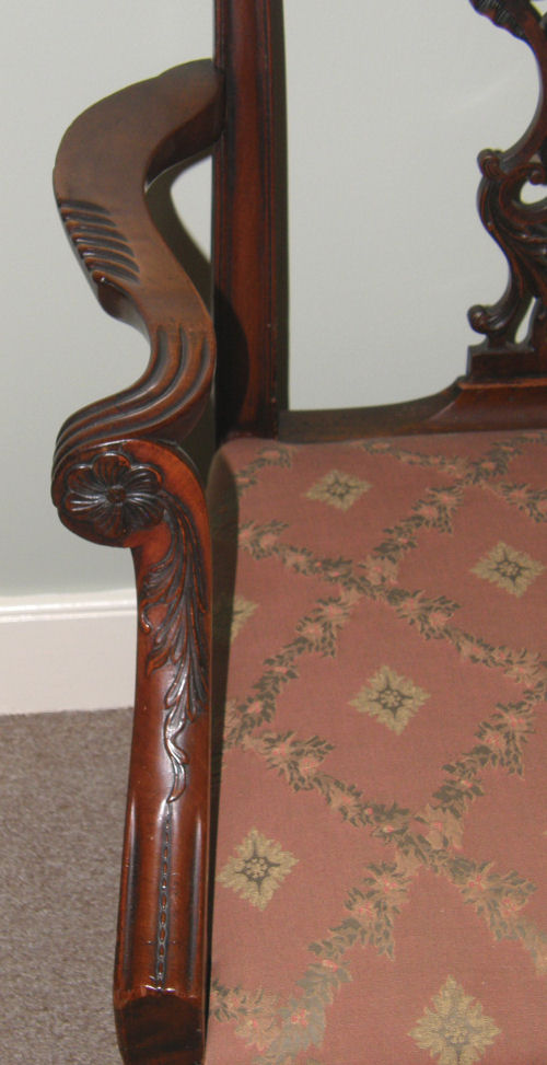 Chinese Chippendale Chairs (SOLD)