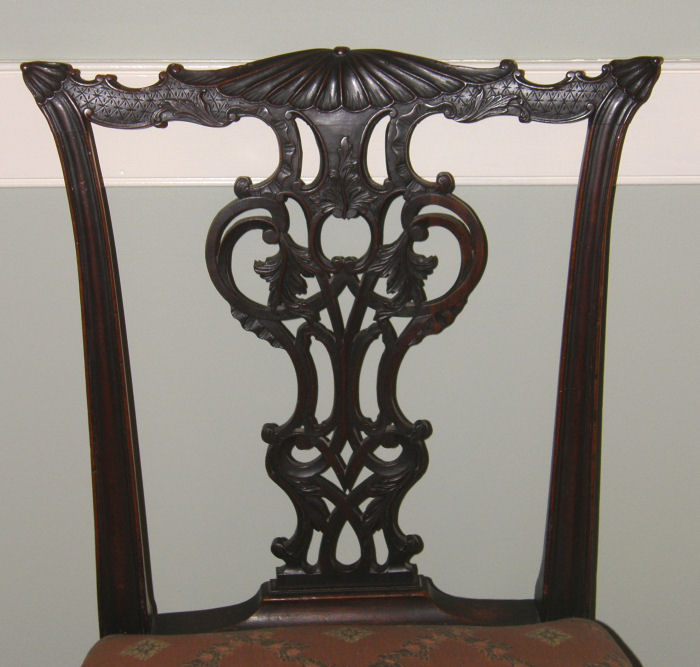 Chinese Chippendale Chairs (SOLD)