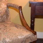 Chinese Chippendale Upholstered Chair