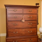 Chippendale Chest on Chest