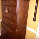 Chippendale Chest on Chest