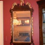 Chippendale Mirror featuring Phoenix