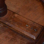 Dishtop, Walnut Candlestand