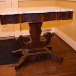 Empire Table with Shaped Top