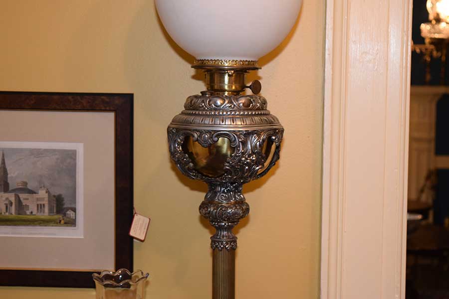 English Banquet Lamp
