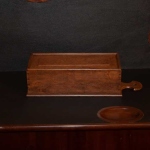 English Oak Candle Box