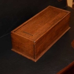 English Oak Candle Box