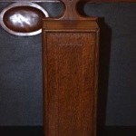 English Oak Candle Box
