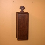English Oak Candle Box