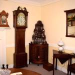 English Oak Tall Case Clock