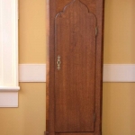 English Oak Tall Case Clock