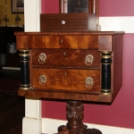 Federal 3 Drawer End Table