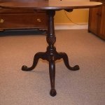 Figured Mahogany Tilt Top