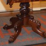 Flame Mahogany End Table