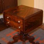 Flame Mahogany End Table