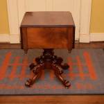 Flame Mahogany End Table