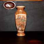Four-sided Satsuma Vase