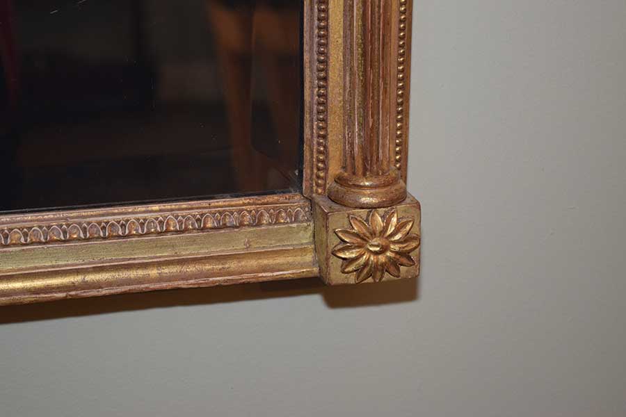 Gilded Hepplewhite Mirror