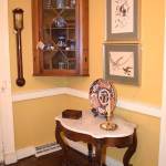 Glazed Door Hanging Corner Cupboard